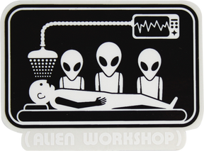 Alien Workshop ABDUCTION STICKER single