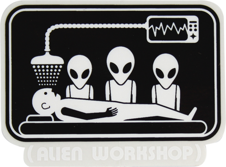 Alien Workshop ABDUCTION STICKER single