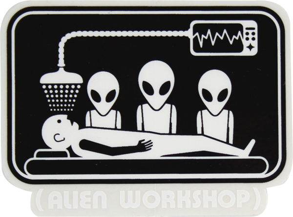 Alien Workshop ABDUCTION STICKER single