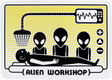 ALIEN WORKSHOP ABDUCTION DECAL ORANGE SINGLE