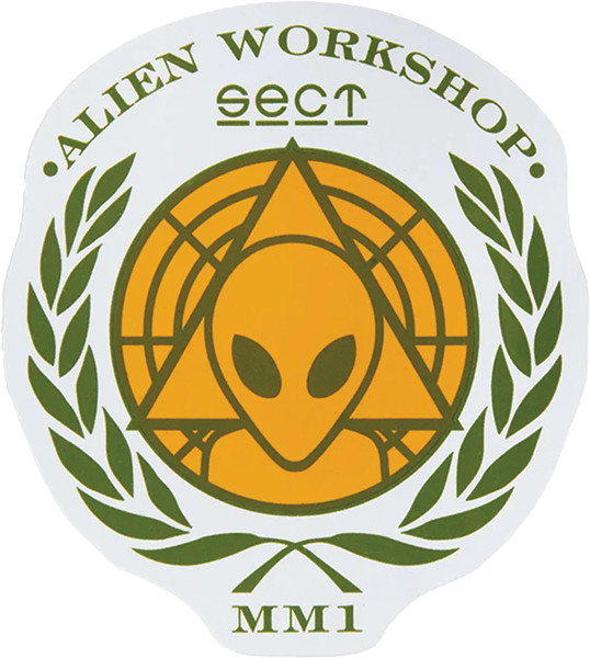 ALIEN WORKSHOP AWOL DECAL ORANGE SINGLE