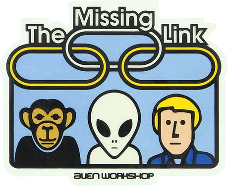 ALIEN WORKSHOP MISSING LINK DECAL STICKER (2 pack)
