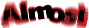 ALMOST BLUR STICKER (2 PACK)