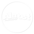 ALMOST WHITE LINES DECAL STICKER (2 pack)