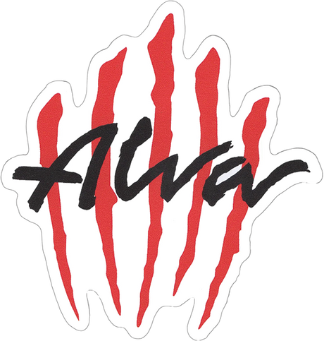 ALVA SCRATCH DIECUT DECAL 2x4.5"