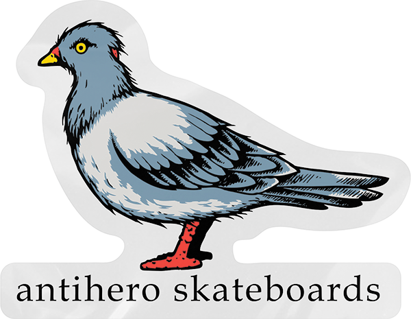 ANTI HERO OG PIGEON STICKER LARGE