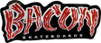 BACON LOGO DECAL single