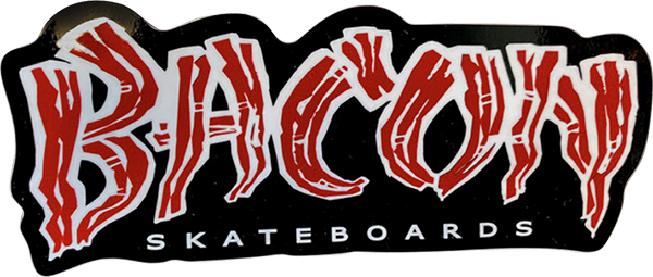 BACON LOGO DECAL single