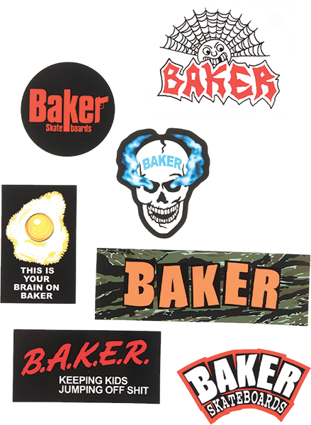 BAKER 14 PK ANY QUESTIONS ASSORTED STICKER PACK