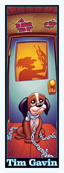 BLIND DOG POUND STICKER (2 PACK)