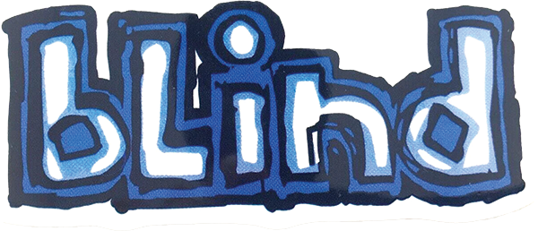 BLIND OG LOGO STICKER