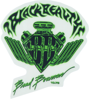 BLACK LABEL BOWMAN BLACK BEAUTY DECAL SINGLE GREEN