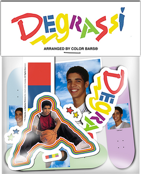 COLOR BARS DEGRASSI ASSORTED DECALS PACK