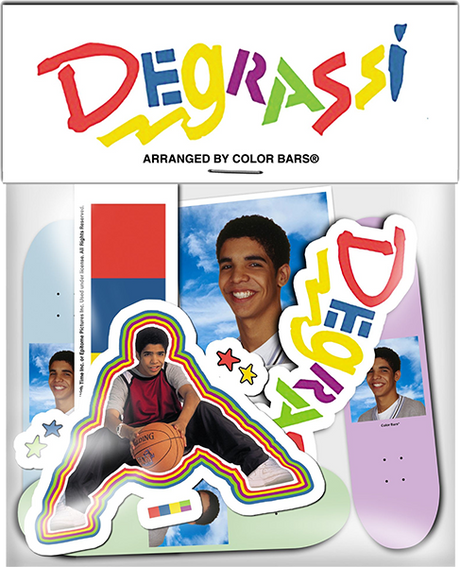 COLOR BARS DEGRASSI ASSORTED DECALS PACK