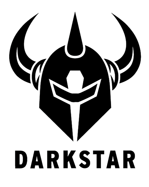 DARKSTAR LOCKUP DECAL STICKER (2pack)
