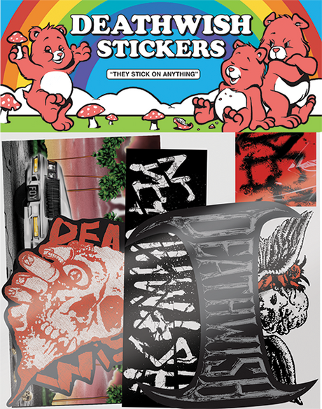 DEATHWISH 6/PK ASST SAMBORGINI STICKERS