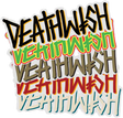 DEATHWISH DEATHSPRAY BIG DECAL STICKER SINGLE ASSORTED/CLEAR