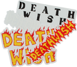 DEATHWISH MIND WARS 12/PK ASSORTED STICKER PACK