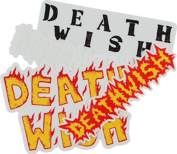DEATHWISH MIND WARS 12/PK ASSORTED STICKER PACK