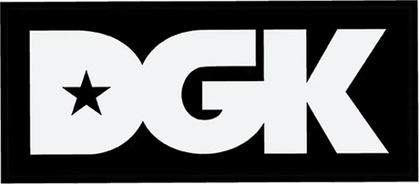 DGK CLASSIC BLACK/WHITE STICKER SINGLE