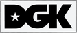 DGK CLASSIC WHITE/BLACK STICKER SINGLE
