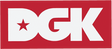 DGK CLASSIC WHITE/RED STICKER SINGLE