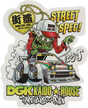 DGK KAIDO HOUSE WIDE OPEN STICKER SINGLE