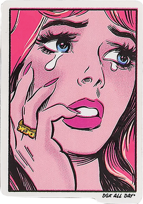 DGK LAST CRUSH STICKER
