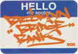DGK MY SPOT IS BANKS STICKER