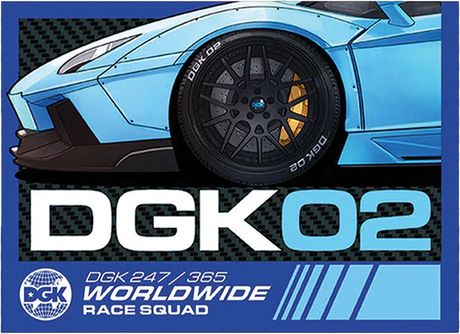 DGK TURBO STICKER SINGLE