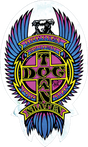 DOGTOWN DRESSEN PUP 80'S 4" STICKER