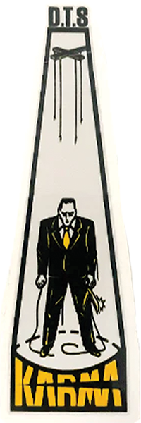 DOGTOWN KARMA TSCHOEFF PUPPET 90S 5" DECAL