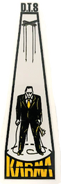 DOGTOWN KARMA TSCHOEFF PUPPET 90S 5" DECAL