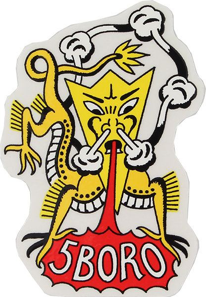 5BORO TOMAS REDREY DRAGON STICKER