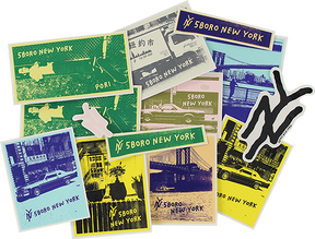 5BORO 2022 14 PK ASSORTED DECALS