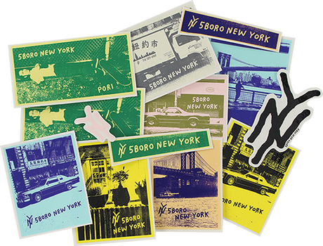 5BORO 2022 14 PK ASSORTED DECALS