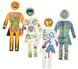 GIRL 4/PACK ASSORTED MODERNICA OG