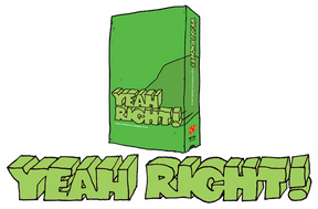 GIRL 10/PACK ASSORTED YEAH RIGH STICKER PACK