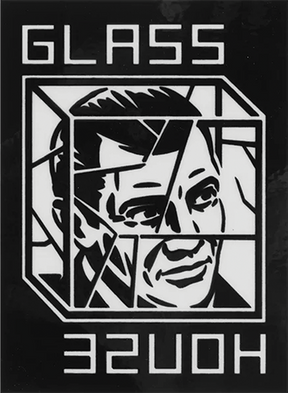 GLASS HOUSE HOUSE ARREST STICKER