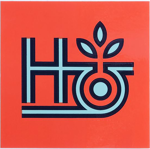 HABITAT TRITONE POD DECAL RED STICKER (2 pack)