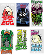 HEROIN 12PK/ASST DAWN OF THE EGG STICKERS