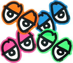 KROOKED DIECUT EYES SM DECAL STICKER (2 pack)