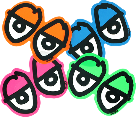 KROOKED DIECUT EYES SM DECAL STICKER (2 pack)
