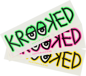 KROOKED EYES MED DECAL single