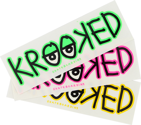 KROOKED EYES MED DECAL single