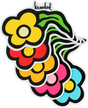 KROOKED WILD STYLE FLOWERS SM DECAL single STICKER