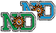 NEW DEAL LOGO STICKER (2 PACK)