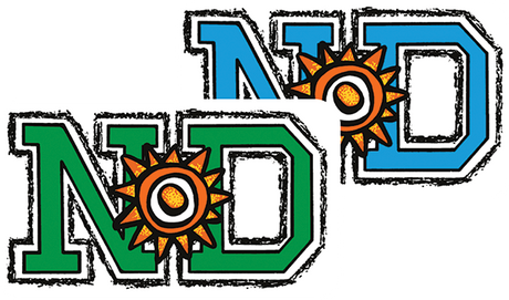 NEW DEAL LOGO STICKER (2 PACK)