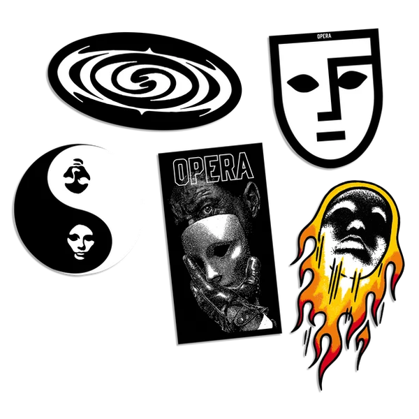 OPERA SPRING 26 5/PACK ASSORTED STICKERS
