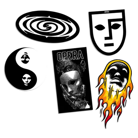 OPERA SPRING 26 5/PACK ASSORTED STICKERS